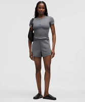 Hold Tight Short-Sleeve Henley | Women's Short Sleeve Shirts & Tee's