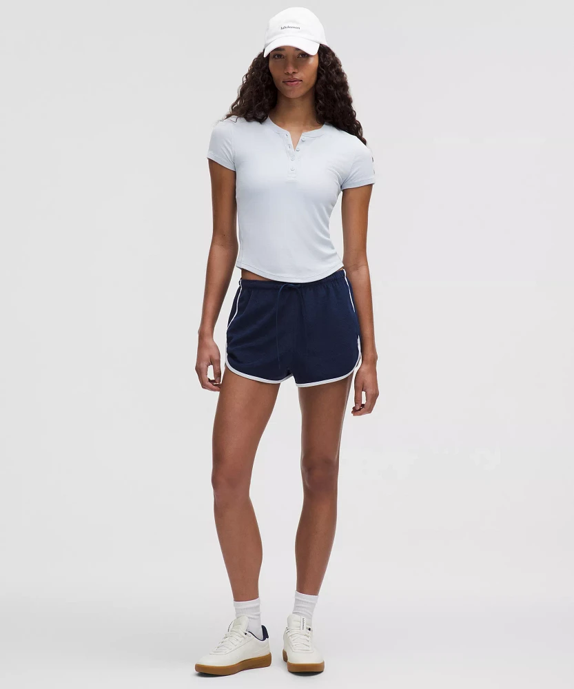 Hold Tight Short-Sleeve Henley | Women's Short Sleeve Shirts & Tee's