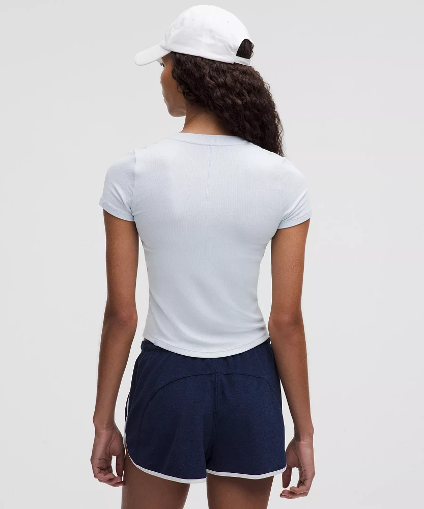 Hold Tight Short-Sleeve Henley | Women's Short Sleeve Shirts & Tee's