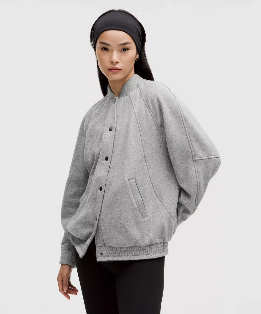 Scuba Oversized Varsity Jacket *Plush | Women's Coats & Jackets