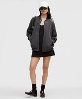 Scuba Oversized Varsity Jacket *Plush | Women's Coats & Jackets