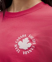 Team Canada Women's Cotton Jersey Graphic T-Shirt *COC Logo | Short Sleeve Shirts & Tee's