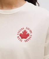 Team Canada Women's Cotton Jersey Graphic T-Shirt *COC Logo | Short Sleeve Shirts & Tee's