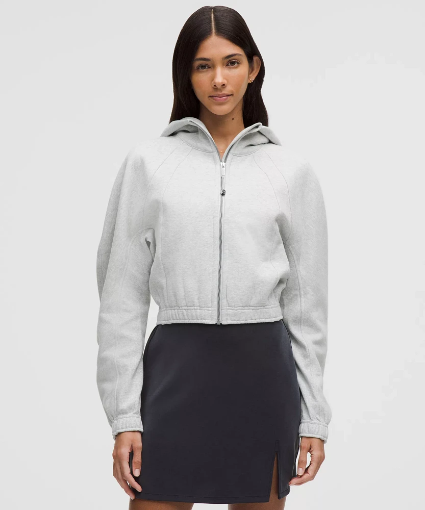 Scuba Full-Zip Cropped Hoodie | Women's Hoodies & Sweatshirts