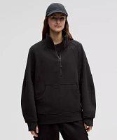 Scuba Oversized Funnel-Neck Half Zip *Long | Women's Hoodies & Sweatshirts