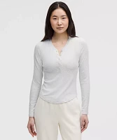 Hold Tight Long-Sleeve Henley | Women's Long Sleeve Shirts