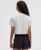 All Yours Organic Cotton Cropped T-Shirt | Women's Short Sleeve Shirts & Tee's