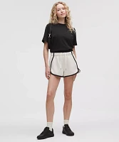 Cotton Jersey Stitch-Detail T-Shirt | Women's Short Sleeve Shirts & Tee's