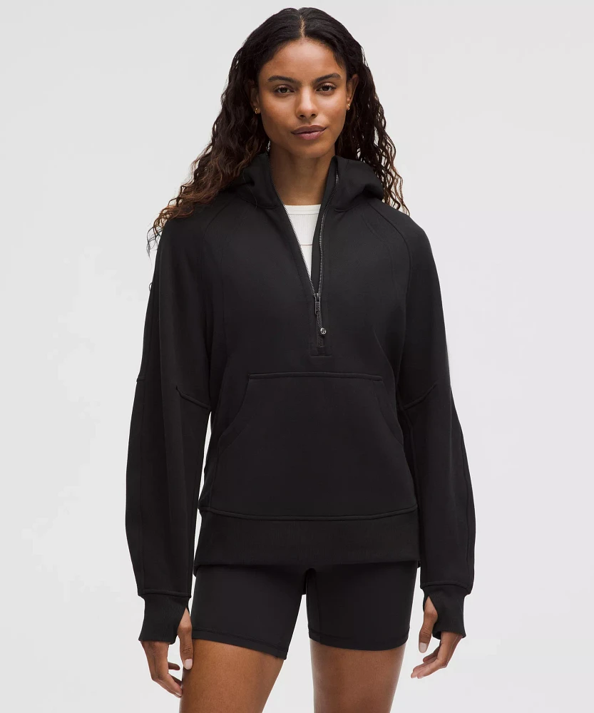 Scuba Oversized Half-Zip Long Hoodie | Women's Hoodies & Sweatshirts