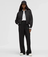 Snap-Front Collegiate Jacket | Women's Coats & Jackets