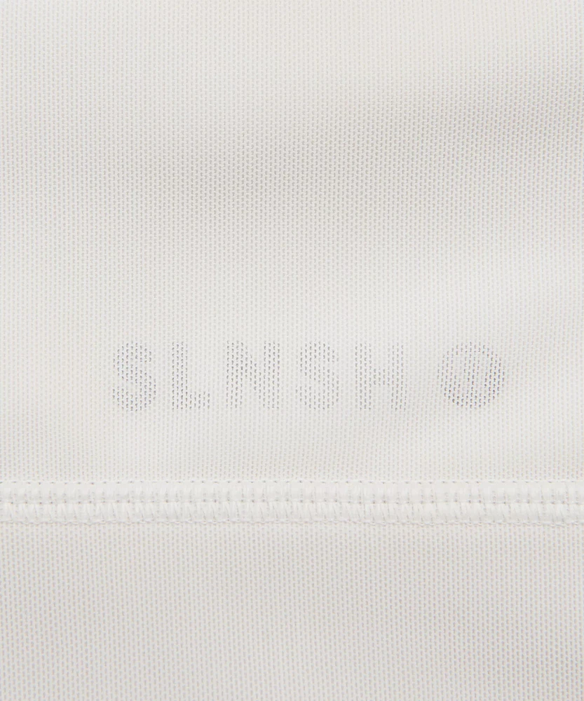 Mesh Cropped Long-Sleeve Shirt *SLNSH Collection | Women's Long Sleeve Shirts
