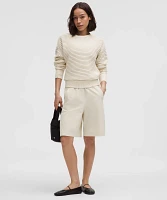 Cotton Crochet Pullover | Women's Sweaters