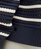 Cotton Crochet Pullover | Women's Sweaters