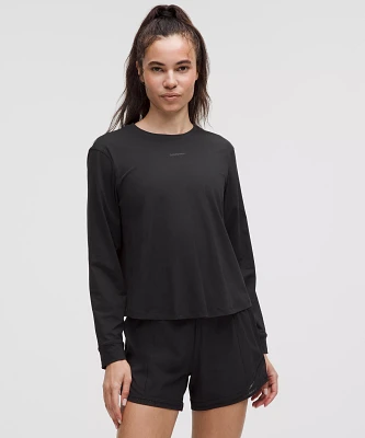 Pace Crush Cross-Back UV-Protective Graphic Long-Sleeve Shirt | Women's Long Sleeve Shirts