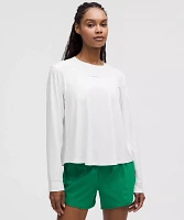 Pace Crush Cross-Back UV-Protective Graphic Long-Sleeve Shirt | Women's Long Sleeve Shirts