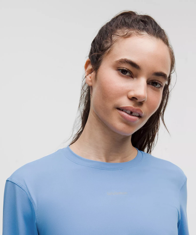 Pace Crush Cross-Back UV-Protective Graphic Long-Sleeve Shirt | Women's Long Sleeve Shirts