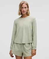Pace Crush Cross-Back UV-Protective Graphic Long-Sleeve Shirt | Women's Long Sleeve Shirts