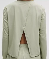 Pace Crush Cross-Back UV-Protective Graphic Long-Sleeve Shirt | Women's Long Sleeve Shirts