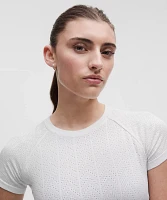 Swiftly Pointelle Cropped Short-Sleeve Shirt | Women's Short Sleeve Shirts & Tee's