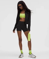 Define Cropped Hooded Jacket *Mesh | Women's Coats & Jackets