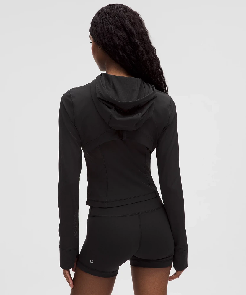 Define Cropped Hooded Jacket *Mesh | Women's Coats & Jackets