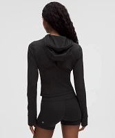 Define Cropped Hooded Jacket *Mesh | Women's Coats & Jackets