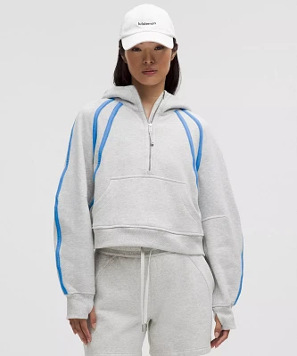 Scuba Oversized Half-Zip Hoodie *Trim | Women's Hoodies & Sweatshirts