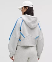 Scuba Oversized Half-Zip Hoodie *Trim | Women's Hoodies & Sweatshirts