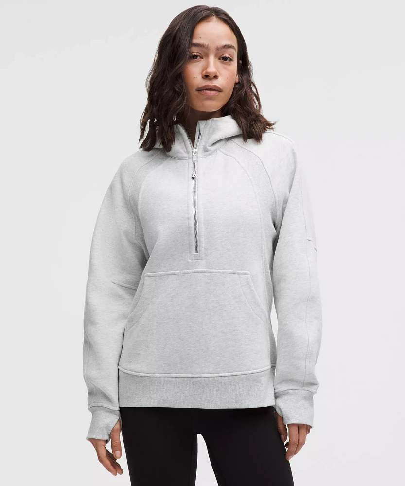 Scuba Oversized Half-Zip Long Hoodie | Women's Hoodies & Sweatshirts