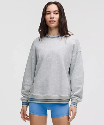 Perfectly Oversized Ringer Crew | Women's Hoodies & Sweatshirts