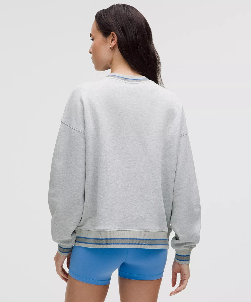 Perfectly Oversized Ringer Crew | Women's Hoodies & Sweatshirts