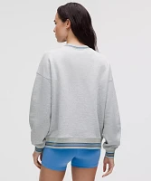 Perfectly Oversized Ringer Crew | Women's Hoodies & Sweatshirts