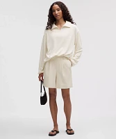 Softstreme Pique Oversized Long-Sleeve Polo Shirt | Women's Shirts