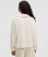 Softstreme Pique Oversized Long-Sleeve Polo Shirt | Women's Shirts