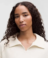 Softstreme Pique Oversized Long-Sleeve Polo Shirt | Women's Shirts