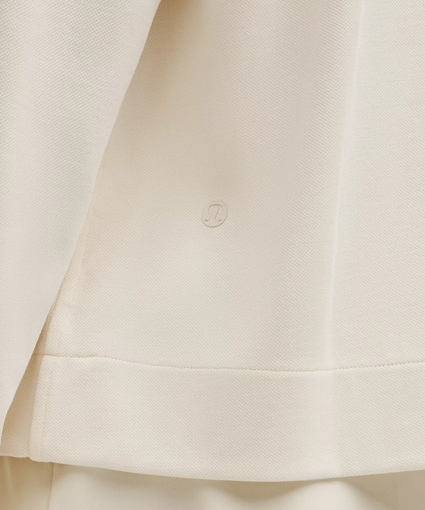 Softstreme Pique Oversized Long-Sleeve Polo Shirt | Women's Shirts