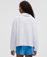 Softstreme Pique Oversized Long-Sleeve Polo Shirt | Women's Shirts