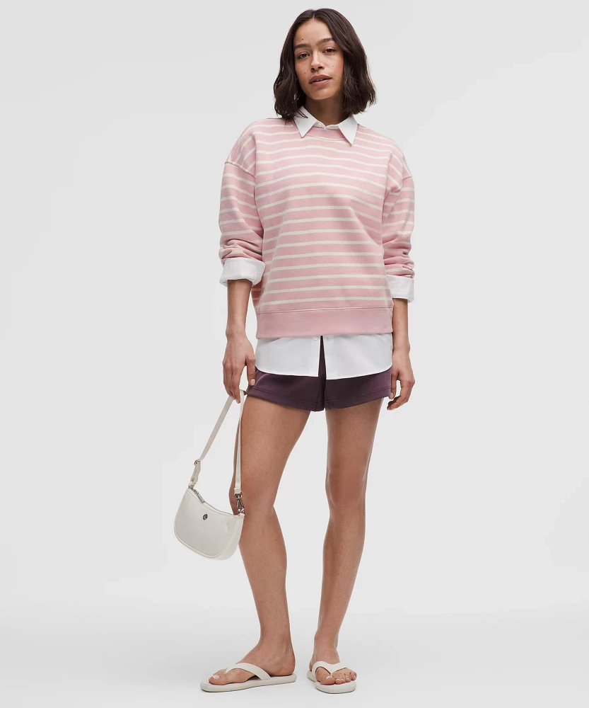 Perfectly Oversized Fleece Crewneck Pullover | Women's Hoodies & Sweatshirts