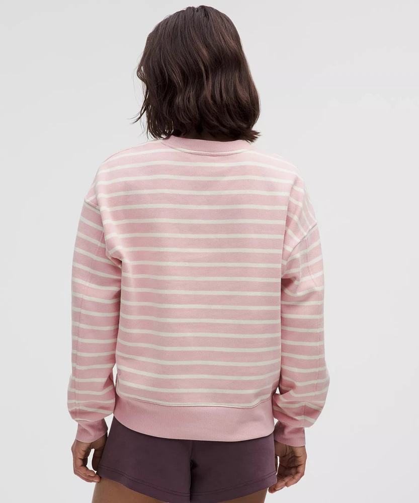 Perfectly Oversized Fleece Crewneck Pullover | Women's Hoodies & Sweatshirts