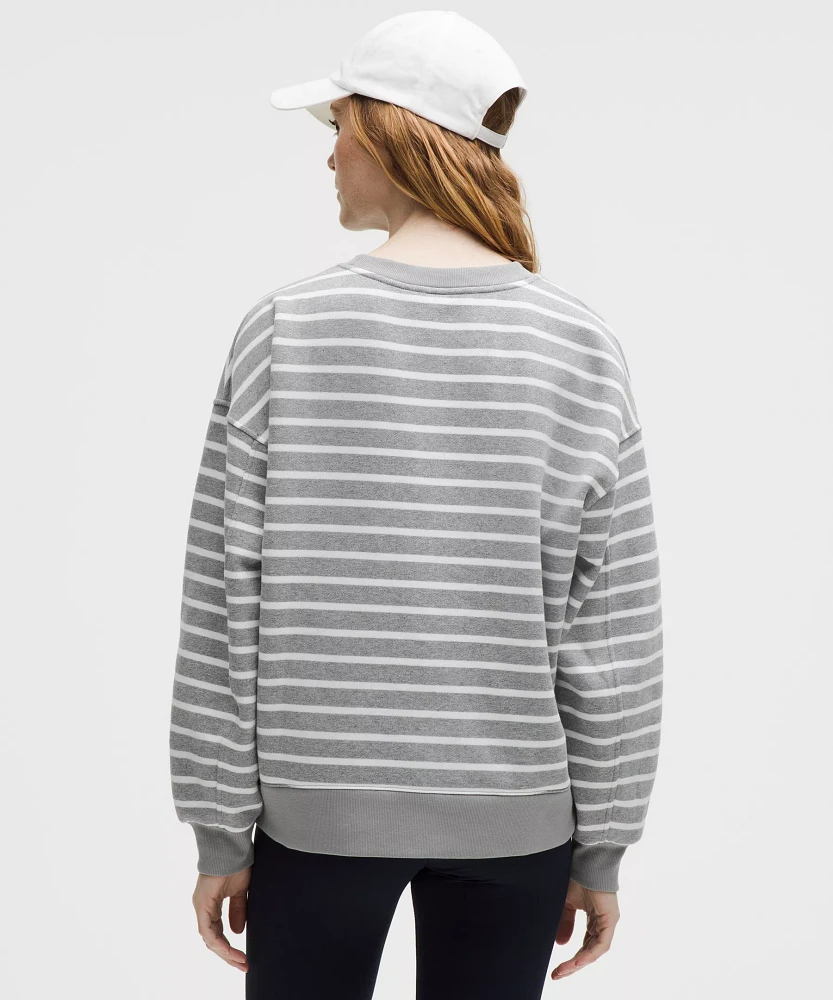 Perfectly Oversized Fleece Crewneck Pullover | Women's Hoodies & Sweatshirts