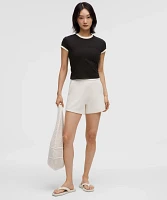 Organic Cotton Ringer Baby Tee | Women's Short Sleeve Shirts & Tee's