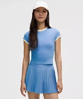 Organic Cotton Ringer Baby Tee | Women's Short Sleeve Shirts & Tee's