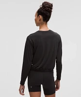 Jersey Training Elastic-Hem Long-Sleeve Shirt | Women's Long Sleeve Shirts