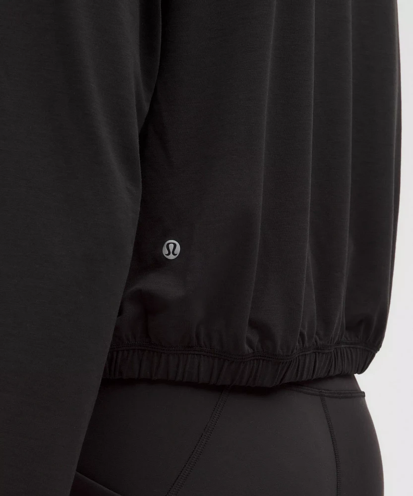 Jersey Training Elastic-Hem Long-Sleeve Shirt | Women's Long Sleeve Shirts
