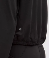Jersey Training Elastic-Hem Long-Sleeve Shirt | Women's Long Sleeve Shirts