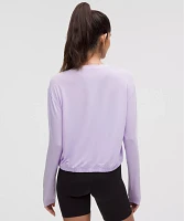 Jersey Training Elastic-Hem Long-Sleeve Shirt | Women's Long Sleeve Shirts
