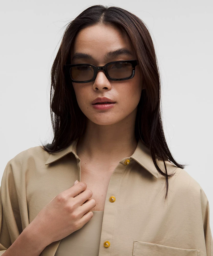 LuluLinen Relaxed Button-Up | Women's Short Sleeve Shirts & Tee's