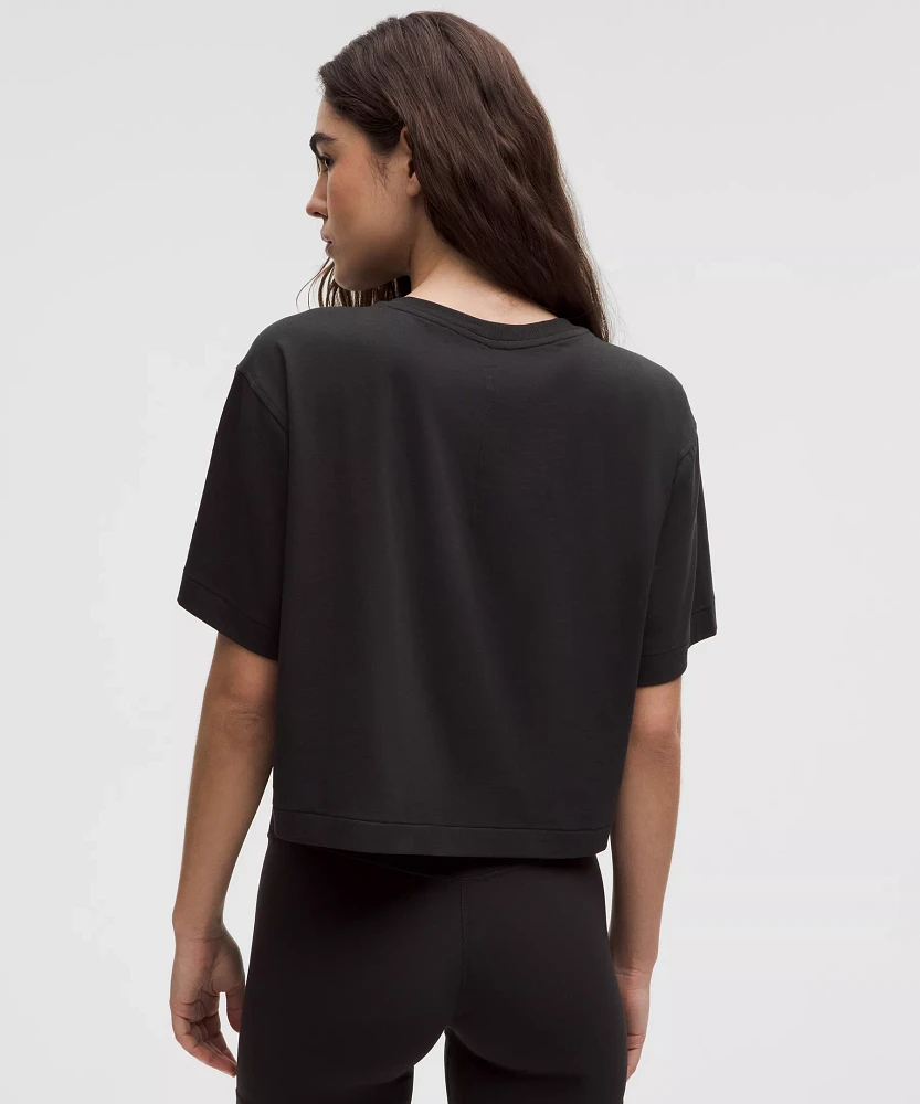 All Yours Organic Cotton Cropped T-Shirt | Women's Short Sleeve Shirts & Tee's
