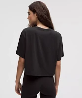 All Yours Organic Cotton Cropped T-Shirt | Women's Short Sleeve Shirts & Tee's