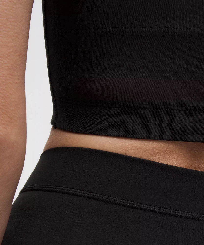 Nulu Mesh-Back Baby Tee | Women's Short Sleeve Shirts & Tee's